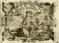 Picture 179 of 193 from D. Ioannis de Solorzano Pereira ... Emblemata centum, regio politica : ligneis laminis affabre caelata, vividisque et limitatis carminibus explicata, & singularibus commentarijs affatim illustrata : quibus, quicquid ad regum institutionem, et rectam reip. administrationem conducere & pertinere videtur, summo studio disseritur ... : cum quadruplici indice absolutissimo .. (1653), leaf 836