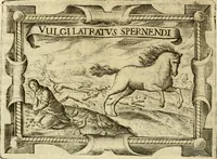 Picture 185 of 193 from D. Ioannis de Solorzano Pereira ... Emblemata centum, regio politica : ligneis laminis affabre caelata, vividisque et limitatis carminibus explicata, & singularibus commentarijs affatim illustrata : quibus, quicquid ad regum institutionem, et rectam reip. administrationem conducere & pertinere videtur, summo studio disseritur ... : cum quadruplici indice absolutissimo .. (1653), leaf 857
