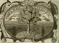 Picture 46 of 193 from D. Ioannis de Solorzano Pereira ... Emblemata centum, regio politica : Aeneis laminis affabre caelata, vividisque, et limatis carminibus explicita, & singularibus commentariis affatim illutrata : quibus, quicquid ad regum institutionem, et rectam reip. administrationem conducere, & pertinere videtur, summo studio disseritur ... cùm quadruplici indice absolutissimo ... (1653), leaf 203