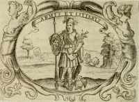 Picture 55 of 193 from D. Ioannis de Solorzano Pereira ... Emblemata centum, regio politica : Aeneis laminis affabre caelata, vividisque, et limatis carminibus explicita, & singularibus commentariis affatim illutrata : quibus, quicquid ad regum institutionem, et rectam reip. administrationem conducere, & pertinere videtur, summo studio disseritur ... cùm quadruplici indice absolutissimo ... (1653), leaf 229