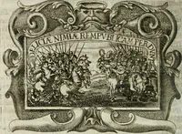 Picture 76 of 193 from D. Ioannis de Solorzano Pereira ... Emblemata centum, regio politica : Aeneis laminis affabre caelata, vividisque, et limatis carminibus explicita, & singularibus commentariis affatim illutrata : quibus, quicquid ad regum institutionem, et rectam reip. administrationem conducere, & pertinere videtur, summo studio disseritur ... cùm quadruplici indice absolutissimo ... (1653), leaf 305