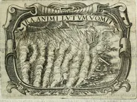 An illustration from D. Ioannis de Solorzano Pereira ... Emblemata centum, regio politica : Aeneis laminis affabre caelata, vividisque, et limatis carminibus explicita, & singularibus commentariis affatim illutrata : quibus, quicquid ad regum institutionem, et rectam reip. administrationem conducere, & pertinere videtur, summo studio disseritur ... cùm quadruplici indice absolutissimo ... (1653)