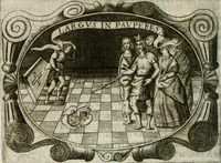 Picture 86 of 193 from D. Ioannis de Solorzano Pereira ... Emblemata centum, regio politica : Aeneis laminis affabre caelata, vividisque, et limatis carminibus explicita, & singularibus commentariis affatim illutrata : quibus, quicquid ad regum institutionem, et rectam reip. administrationem conducere, & pertinere videtur, summo studio disseritur ... cùm quadruplici indice absolutissimo ... (1653), leaf 357