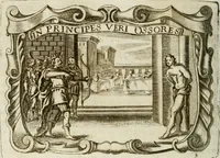 Picture 101 of 193 from D. Ioannis de Solorzano Pereira ... Emblemata centum, regio politica : Aeneis laminis affabre caelata, vividisque, et limatis carminibus explicita, & singularibus commentariis affatim illutrata : quibus, quicquid ad regum institutionem, et rectam reip. administrationem conducere, & pertinere videtur, summo studio disseritur ... cùm quadruplici indice absolutissimo ... (1653), leaf 433