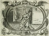 Picture 110 of 193 from D. Ioannis de Solorzano Pereira ... Emblemata centum, regio politica : Aeneis laminis affabre caelata, vividisque, et limatis carminibus explicita, & singularibus commentariis affatim illutrata : quibus, quicquid ad regum institutionem, et rectam reip. administrationem conducere, & pertinere videtur, summo studio disseritur ... cùm quadruplici indice absolutissimo ... (1653), leaf 488