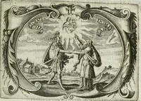 An illustration from D. Ioannis de Solorzano Pereira ... Emblemata centum, regio politica : Aeneis laminis affabre caelata, vividisque, et limatis carminibus explicita, & singularibus commentariis affatim illutrata : quibus, quicquid ad regum institutionem, et rectam reip. administrationem conducere, & pertinere videtur, summo studio disseritur ... cùm quadruplici indice absolutissimo ... (1653)