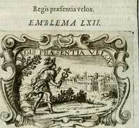 Picture 122 of 193 from D. Ioannis de Solorzano Pereira ... Emblemata centum, regio politica : Aeneis laminis affabre caelata, vividisque, et limatis carminibus explicita, & singularibus commentariis affatim illutrata : quibus, quicquid ad regum institutionem, et rectam reip. administrationem conducere, & pertinere videtur, summo studio disseritur ... cùm quadruplici indice absolutissimo ... (1653), leaf 551