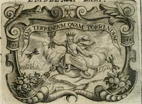 Picture 144 of 193 from D. Ioannis de Solorzano Pereira ... Emblemata centum, regio politica : Aeneis laminis affabre caelata, vividisque, et limatis carminibus explicita, & singularibus commentariis affatim illutrata : quibus, quicquid ad regum institutionem, et rectam reip. administrationem conducere, & pertinere videtur, summo studio disseritur ... cùm quadruplici indice absolutissimo ... (1653), leaf 665