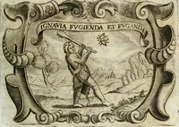 Picture 147 of 193 from D. Ioannis de Solorzano Pereira ... Emblemata centum, regio politica : Aeneis laminis affabre caelata, vividisque, et limatis carminibus explicita, & singularibus commentariis affatim illutrata : quibus, quicquid ad regum institutionem, et rectam reip. administrationem conducere, & pertinere videtur, summo studio disseritur ... cùm quadruplici indice absolutissimo ... (1653), leaf 682