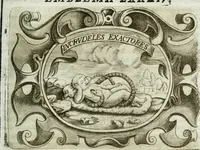 Picture 158 of 193 from D. Ioannis de Solorzano Pereira ... Emblemata centum, regio politica : Aeneis laminis affabre caelata, vividisque, et limatis carminibus explicita, & singularibus commentariis affatim illutrata : quibus, quicquid ad regum institutionem, et rectam reip. administrationem conducere, & pertinere videtur, summo studio disseritur ... cùm quadruplici indice absolutissimo ... (1653), leaf 754