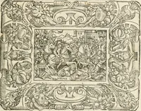 An illustration from Dion historien grec, Des faictz & gestes insignes des Romains : redvictz par annalles et consulatz, commençant au consulat de Lucius Cotta & Lucius Torquatus ... (1542)