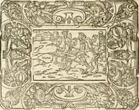 An illustration from Dion historien grec, Des faictz & gestes insignes des Romains : redvictz par annalles et consulatz, commençant au consulat de Lucius Cotta & Lucius Torquatus ... (1542)