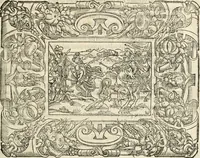 An illustration from Dion historien grec, Des faictz & gestes insignes des Romains : redvictz par annalles et consulatz, commençant au consulat de Lucius Cotta & Lucius Torquatus ... (1542)