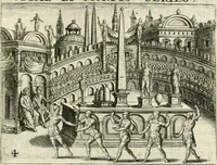 An illustration from Dionysii Lebei-Batillii regii mediomatricv praesidis Emblemata (1596)
