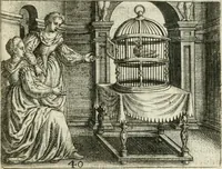 An illustration from Dionysii Lebei-Batillii regii mediomatricv praesidis Emblemata (1596)