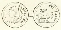 Picture 2 of 12 from Dios genethlia : Natalitia Iovis, in numismate imp. Antonini Caracallae expressa : epistola Caroli Patini (1681), leaf 19