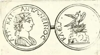 An illustration from Dios genethlia : Natalitia Iovis, in numismate imp. Antonini Caracallae expressa : epistola Caroli Patini (1681)