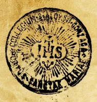 An illustration from Dios prodigioso en el Judio mas obstinado, en el penitenciado mas penitente, i en el mas ciego en errores, despues clarissimo en virtudes, el venerable hermano frai Antonio de S[an] Pedro, : religioso lego de el sacro, real, i militar orden de Mercenarios descalzos, redemprores [sic] de cautivos Christianos. Cuya admirabile vida, i su maravillosa reduccion del Judaismo à nuestra s[an]ta fè, (1688)