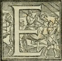 An illustration from Di Polidoro Virgilio da Vrbino De gli inventori delle cose : libri otto (1587)