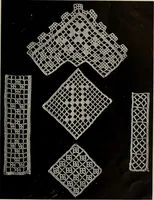 An illustration from Directions for making Poncetto lace (1917)