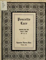 Picture 1 of 11 from Directions for making Poncetto lace (1917), leaf 6