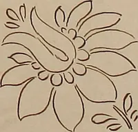 An illustration from Directoire designs for textiles (1793)