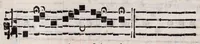 An illustration from Directorium chori : ad usum omnium ecclesiarum, tam cathedralium, quam collegiatarum, nuper restitutum, & nunc secundo in lucem editum (1589)