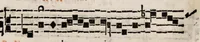 An illustration from Directorium chori : ad usum omnium ecclesiarum, tam cathedralium, quam collegiatarum, nuper restitutum, & nunc secundo in lucem editum (1589)