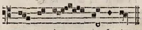 An illustration from Directorium chori : ad usum omnium ecclesiarum, tam cathedralium, quam collegiatarum, nuper restitutum, & nunc secundo in lucem editum (1589)