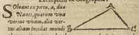 An illustration from Directorivm generale vranometricvm : in quo trigonometriae logarithmicae fvndamenta, ac regulae demonstrantur, astronomicaeq[ue] supputationes ad solam ferè vulgarem additionem reducuntur : opus vtilissimum astronomis, geometris, arithmeticis, perspectiuis, architectis, praecipuè militaribus, mechanicis, geographis, nec non ipsis philosophis naturalibus (1632)