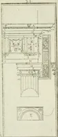 An illustration from Direzioni a' giovani studenti nel disegno dell'architettura civile, nell'Accademia Clementina dell'Instituto della scienze (1753)
