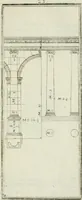 An illustration from Direzioni a' giovani studenti nel disegno dell'architettura civile, nell'Accademia Clementina dell'Instituto della scienze (1753)