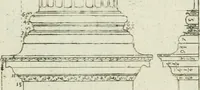 An illustration from Direzioni a' giovani studenti nel disegno dell'architettura civile, nell'Accademia Clementina dell'Instituto della scienze (1753)