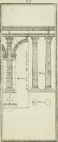 An illustration from Direzioni a' giovani studenti nel disegno dell'architettura civile, nell'Accademia Clementina dell'Instituto della scienze (1753)