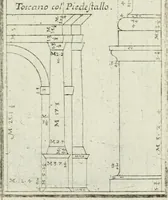 An illustration from Direzioni a' giovani studenti nel disegno dell'architettura civile, nell'Accademia Clementina dell'Instituto della scienze (1753)
