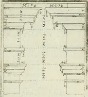 An illustration from Direzioni a' giovani studenti nel disegno dell'architettura civile, nell'Accademia Clementina dell'Instituto della scienze (1753)