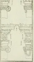 An illustration from Direzioni a' giovani studenti nel disegno dell'architettura civile, nell'Accademia Clementina dell'Instituto della scienze (1753)