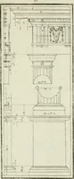 An illustration from Direzioni a' giovani studenti nel disegno dell'architettura civile, nell'Accademia Clementina dell'Instituto della scienze (1753)
