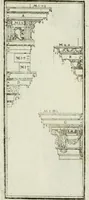 An illustration from Direzioni a' giovani studenti nel disegno dell'architettura civile, nell'Accademia Clementina dell'Instituto della scienze (1753)