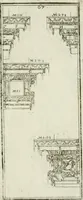 An illustration from Direzioni a' giovani studenti nel disegno dell'architettura civile, nell'Accademia Clementina dell'Instituto della scienze (1753)