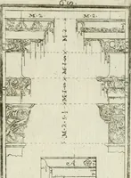 An illustration from Direzioni a' giovani studenti nel disegno dell'architettura civile, nell'Accademia Clementina dell'Instituto della scienze (1753)