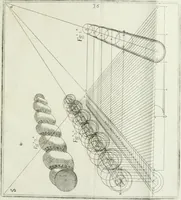 An illustration from Direzioni a' giovani studenti nel disegno dell'architettura civile, nell'Accademia Clementina dell'Instituto della scienze (1753)