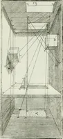 An illustration from Direzioni a' giovani studenti nel disegno dell'architettura civile, nell'Accademia Clementina dell'Instituto della scienze (1753)