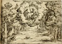 An illustration from Discordia svperata : torneo combattuto in Ferrara in carneuale del anno 1635 (1635)