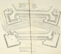 An illustration from Discorsi delle fortificationi, espugnationi, & difese delle città & d'altri luoghi (1588)