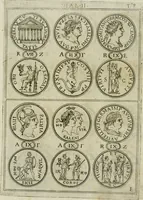 Picture 14 of 148 from Discorsi del S. Don Antonio Agostini sopra le medaglie et altre anticaglie divisi in XI dialoghi : tradotti dalla lingua spagnuola nell'italiana con l'aggiunta di molti ritratti di belle, et rare medaglie .. (1592), leaf 12