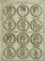 Picture 32 of 148 from Discorsi del S. Don Antonio Agostini sopra le medaglie et altre anticaglie divisi in XI dialoghi : tradotti dalla lingua spagnuola nell'italiana con l'aggiunta di molti ritratti di belle, et rare medaglie .. (1592), leaf 30