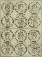 An illustration from Discorsi del S. Don Antonio Agostini sopra le medaglie et altre anticaglie divisi in XI dialoghi : tradotti dalla lingua spagnuola nell'italiana con l'aggiunta di molti ritratti di belle, et rare medaglie .. (1592)
