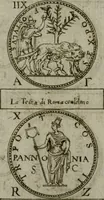 Picture 71 of 148 from Discorsi del S. Don Antonio Agostini sopra le medaglie et altre anticaglie divisi in XI dialoghi : tradotti dalla lingua spagnuola nell'italiana con l'aggiunta di molti ritratti di belle, et rare medaglie .. (1592), leaf 59