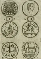 An illustration from Discorsi del S. Don Antonio Agostini sopra le medaglie et altre anticaglie divisi in XI dialoghi : tradotti dalla lingua spagnuola nell'italiana con l'aggiunta di molti ritratti di belle, et rare medaglie .. (1592)